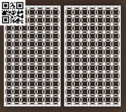 Ornamental Panel E0016164 file cdr and dxf free vector download for Laser cut