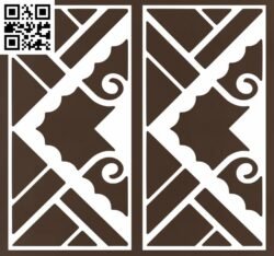 PanelG0000120 file cdr and dxf free vector download for CNC cut