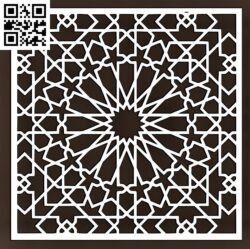 PatternG0000104 file cdr and dxf free vector download for CNC cut