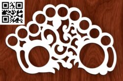 Plateau G0000034 file cdr and dxf free vector download for Laser cut cnc