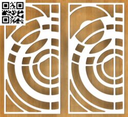 Room Divider G0000119 file cdr and dxf free vector download for CNC cut