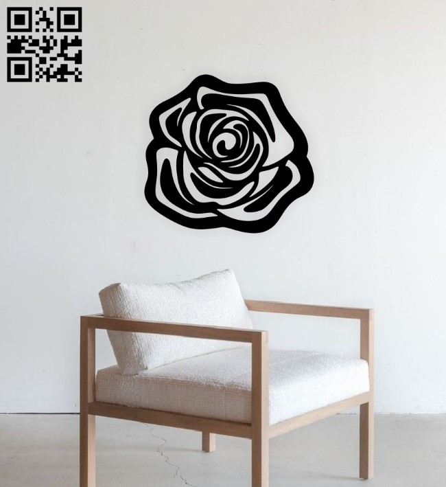 Rose wall decor