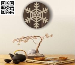 Snow flake  G0000071 file cdr and dxf free vector download for Laser cut plasma