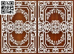 Stenciling wall G0000170 file cdr and dxf free vector download for CNC cut