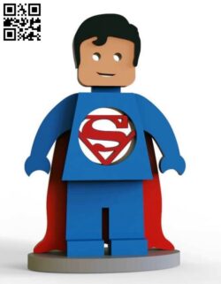 Superman E0016191 free vector download for laser cut
