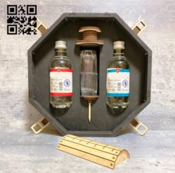 Vaccine box  E0016148 file cdr and dxf free vector download for Laser cut