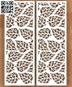 Wall Separator G0000111 file cdr and dxf free vector download for CNC cut