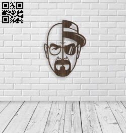 Walter White E0016308 file cdr and dxf free vector download for laser cut plasma