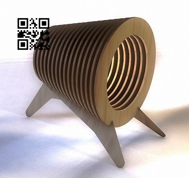 Wooden lamp