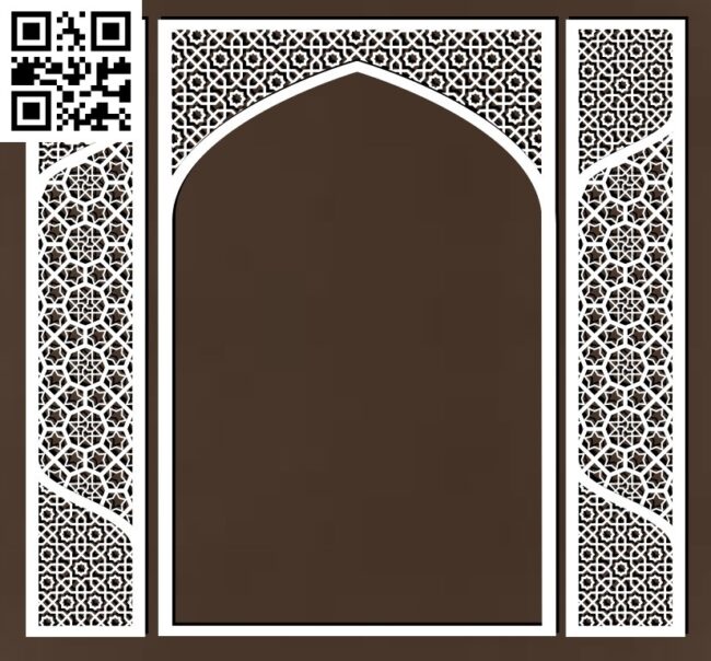Arab style gate