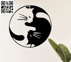Cats G0000453 file cdr and dxf free vector download for CNC cut