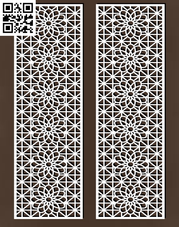Chinese style pattern partition wall