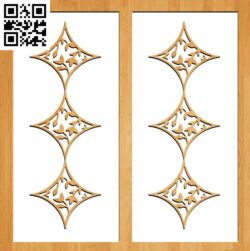 Decor G0000222 free vector download for CNC cut