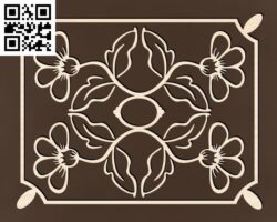 Design Pattern B G0000444 file cdr and dxf free vector download for CNC cut