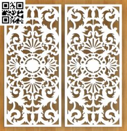 Design Pattern L G000203 file cdr and dxf free vector download for CNC cut