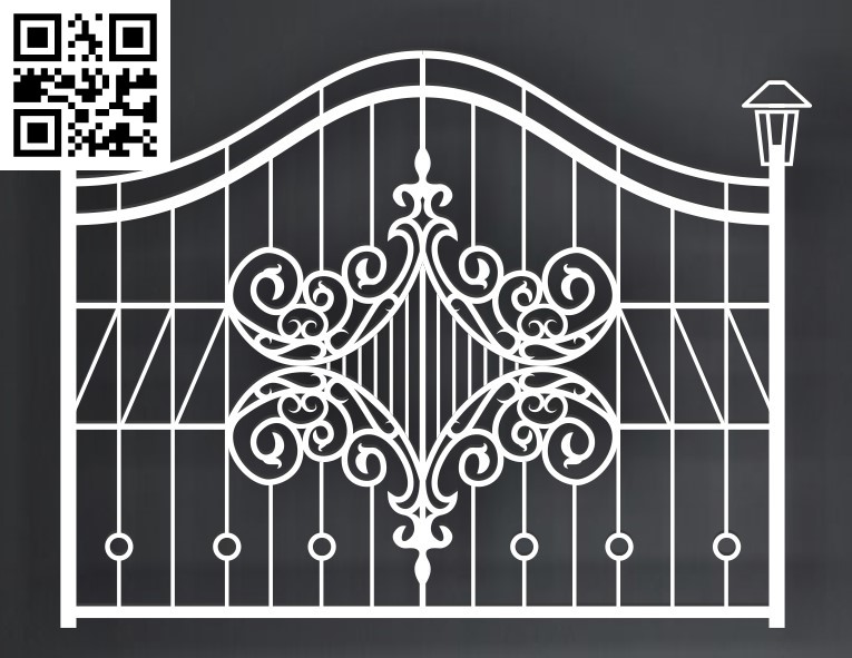Design pattern iron gate B