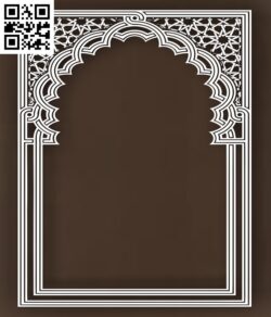 Design pattern panel screen B G0000316 file cdr and dxf free vector download for CNC cut