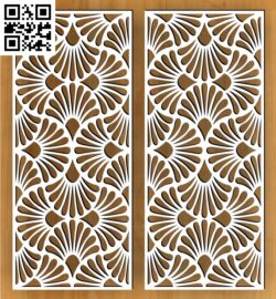 Design pattern panel screen F G000399 file cdr and dxf free vector download for CNC cut