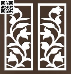 Design pattern panel screen K G0000415 file cdr and dxf free vector download for CNC cut