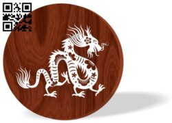 Dragon zodiac year E0016528 file pdf free vector download for laser cut