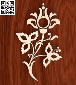 Floral Scrolls Silhouettes Vector Art G0000448 file cdr and dxf free vector download for CNC cut