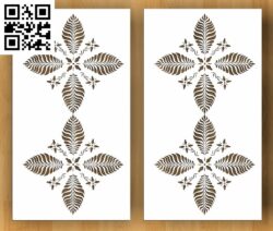 Flowers EPS G0000196 file cdr and dxf free vector download for CNC cut