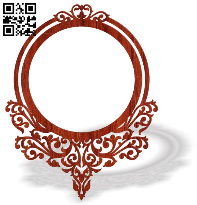 Frame E0016570 file pdf free vector download for laser cut