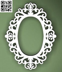 Frames For Mirrors G0000336 file cdr and dxf free vector download for CNC cut
