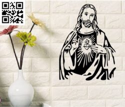 Jesus christ A G0000508 file cdr and dxf free vector download for CNC cut