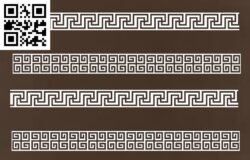 Lace Border Decor Elements G0000492 file cdr and dxf free vector download for CNC cut