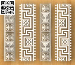 Lace Border Decor Elements C G0000494 file cdr and dxf free vector download for CNC cut