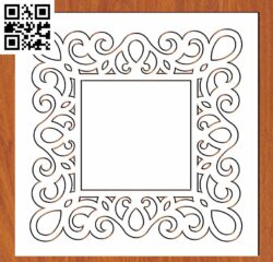 Mirror Frames A G0000243 file cdr and dxf free vector download for CNC cut