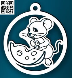 Mouse G0000312 file cdr and dxf free vector download for CNC cut