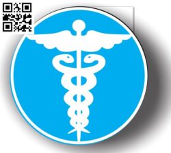 Nurse Emblem G0000254 file cdr and dxf free vector download for CNC cut