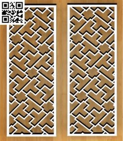 Oblique check pattern G000207 file cdr and dxf free vector download for CNC cut