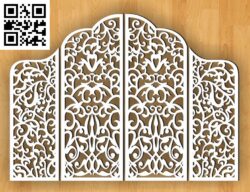 Pattern Collection G0000378 file cdr and dxf free vector download for CNC cut