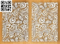 Sandblast Pattern G0000192 file cdr and dxf free vector download for CNC cut