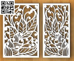 Vector cnc cutting partition G0000481 file cdr and dxf free vector download for CNC cut