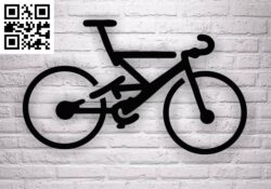 Bike G0000541 file cdr and dxf free vector download for CNC cut