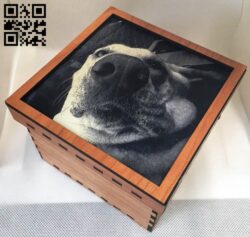 Box E0016687 file cdr and dxf free vector download for laser cut