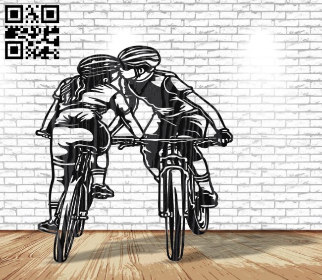 Couple wall decor E0016710 file cdr and dxf free vector download for laser cut plasma