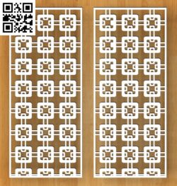 Design pattern panel screen G0000645 file cdr and dxf free vector download for Laser cut CNC