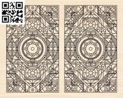 Design pattern panel screen C G0000614 file cdr and dxf free vector download for Laser cut CNC
