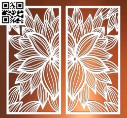 Design pattern panel screen D G0000569 file cdr and dxf free vector download for CNC cut
