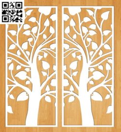 Design pattern panel screen C G0000618 file cdr and dxf free vector download for Laser cut CNC