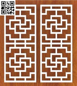 Design pattern panel screen F G0000516 file cdr and dxf free vector download for CNC cut