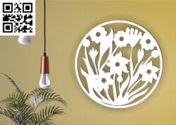 Flower G0000630 file cdr and dxf free vector download for Laser cut CNC