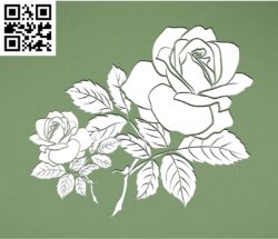 Flower Rode A G0000634 file cdr and dxf free vector download for Laser cut CNC