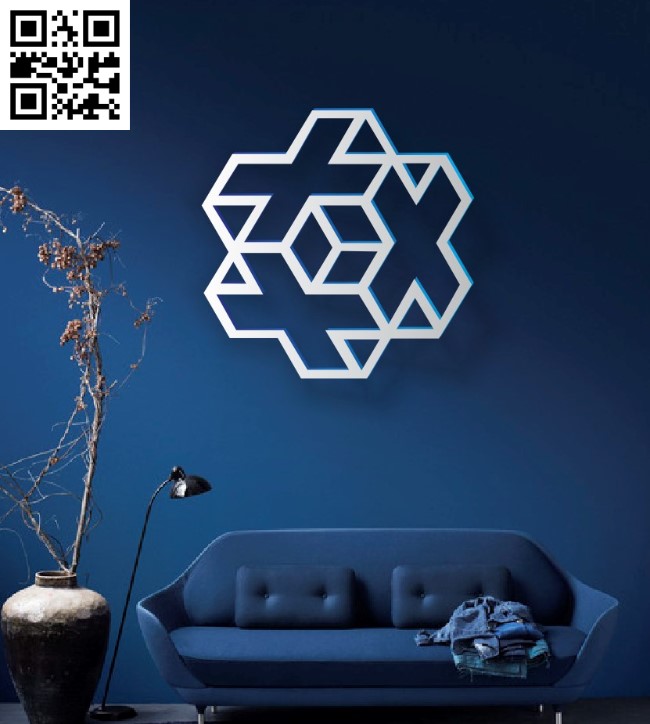 Geometry wall decor E0016669 file cdr and dxf free vector download for laser cut plasma 5 Geometry wall decor E0016670 file cdr and dxf free vector download for laser cut plasma