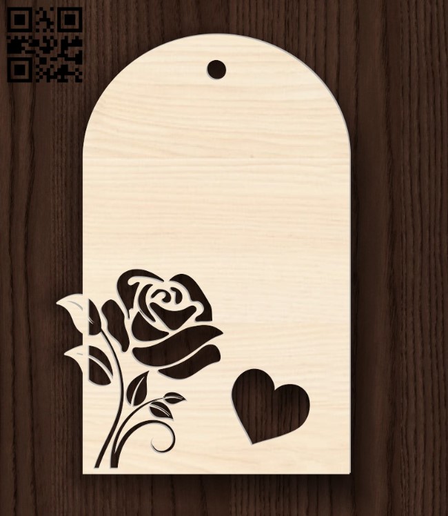 Gift tag E0016722 file pdf free vector download for laser cut